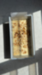 עוגת מייפל לפני אפייה