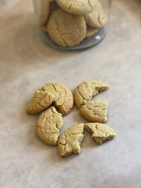 עוגית קרם שקדים ופיסטוק מפורקת