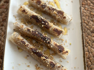 בקלאווה דפי אורז ללא שמן