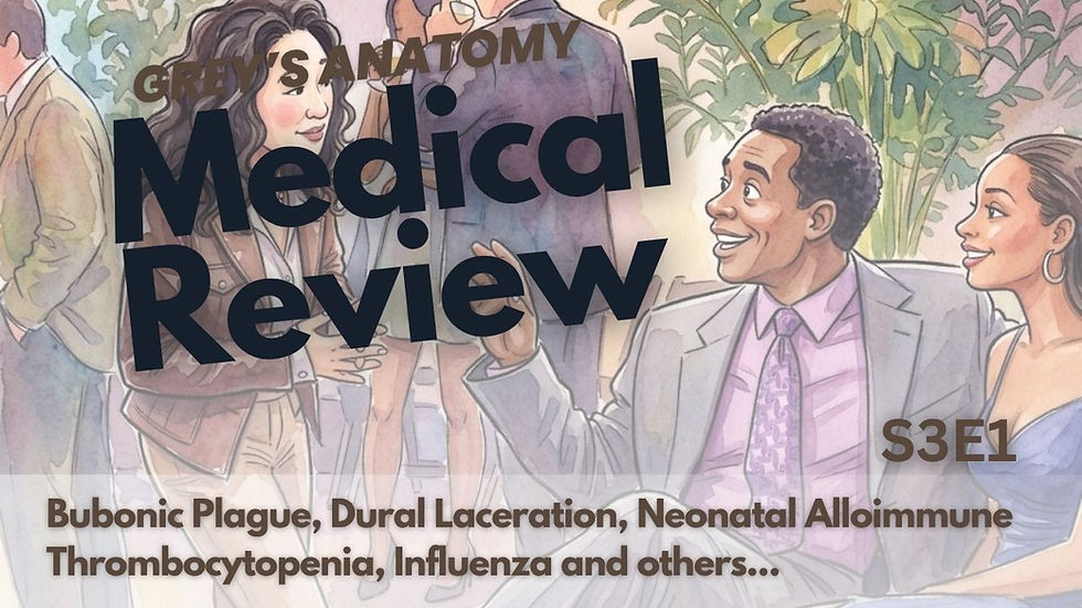 Flashback to Cristina and Burke's first meeting.
