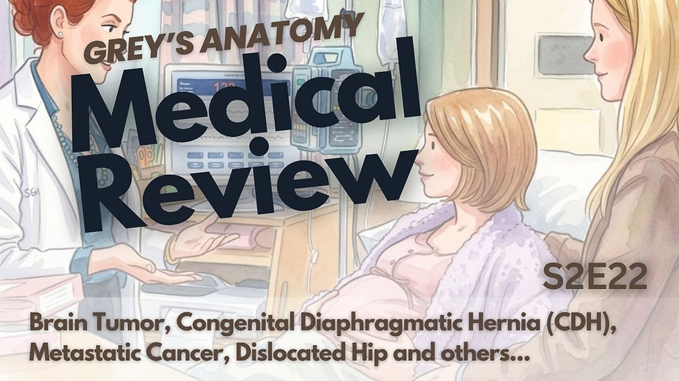 Meredith's pregnant half-sister is admitted to the hospital.