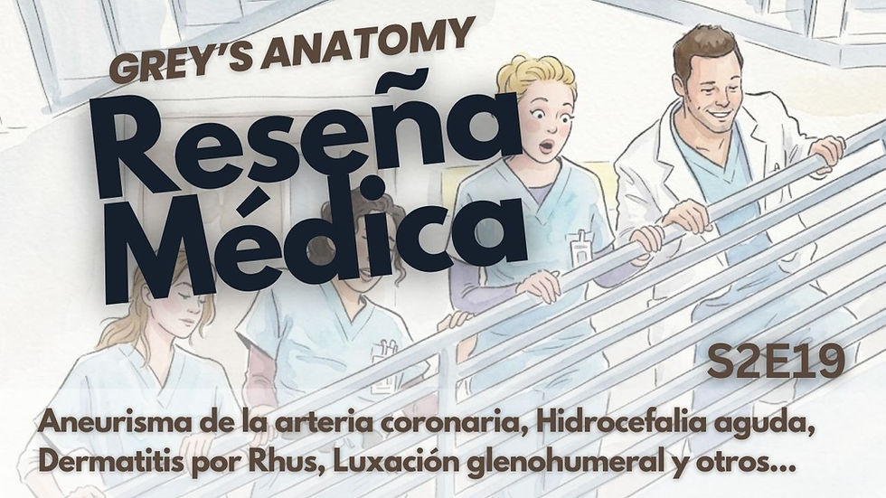 Grey's Anatomy Serie de TV Reseña Médica (S2E19)
