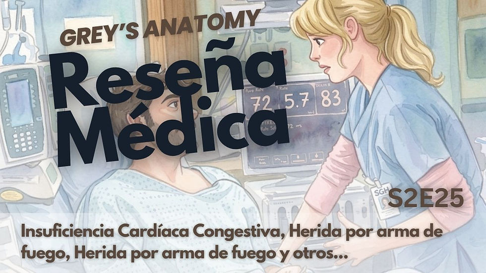 Izzie le explica a Denny lo que va a hacer.