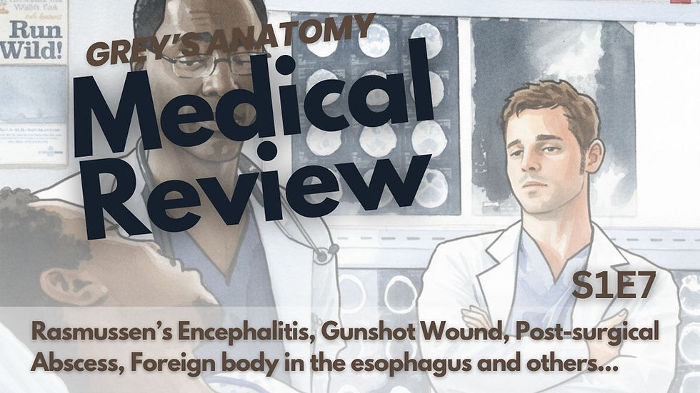 Alex and Burke treat a patient who got himself shot on purpose.