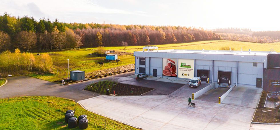 drone foto fabriek Coeur d'Ardenne