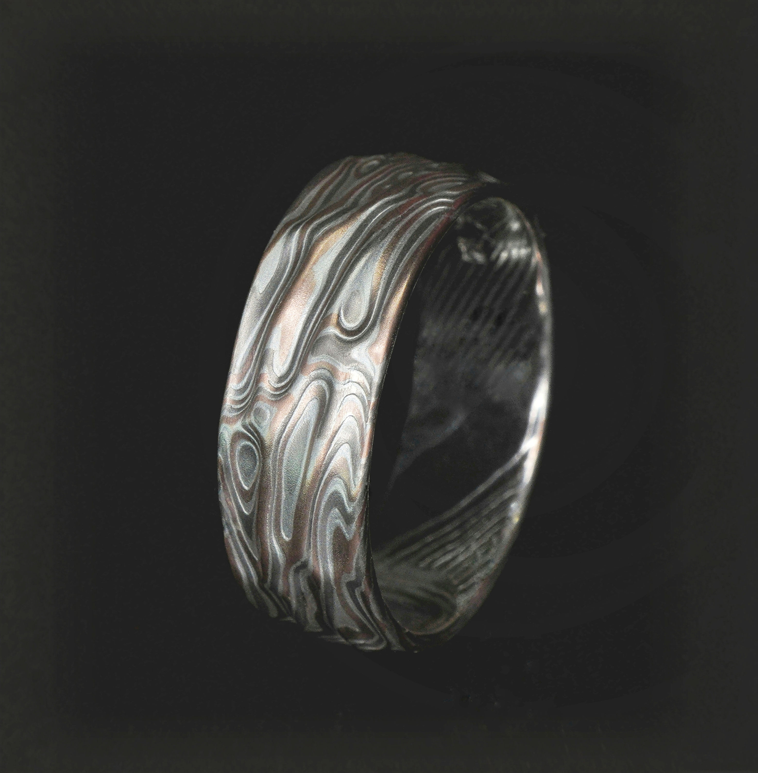 Guri Bori - Red Gold, Palladium White Gold and Argentium Silver