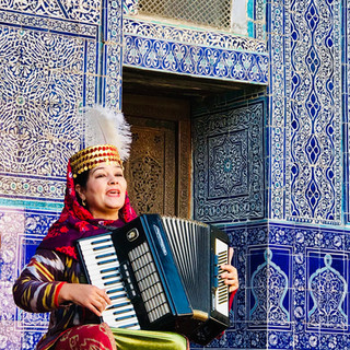 Khiva busker
