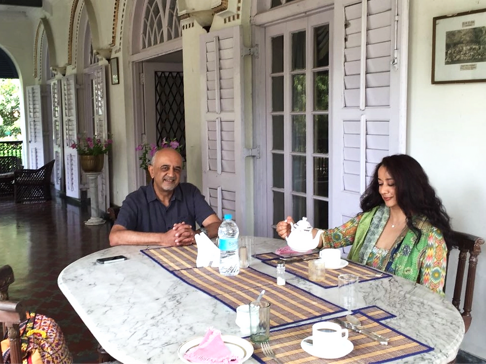 Playing Lady and Lord of an Assam tea estate