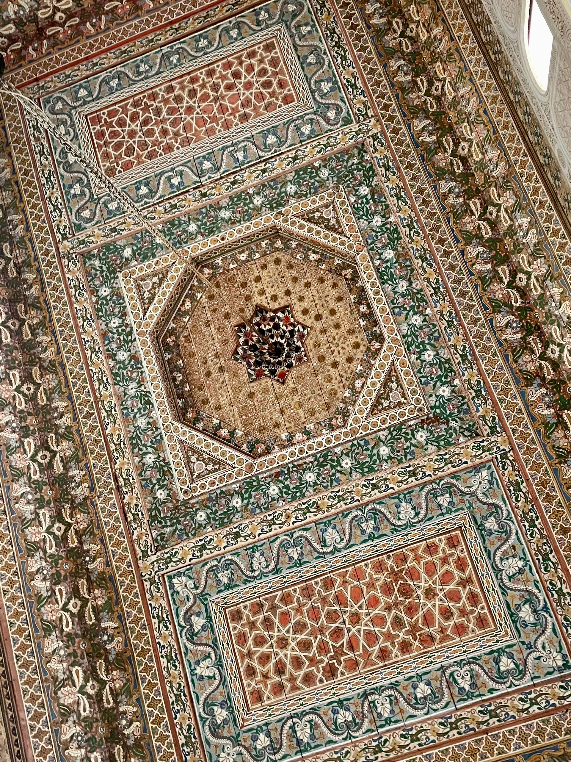 Ceiling,Bahia Palace Marrakech