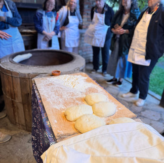 Georgian flatbread and churchkela
