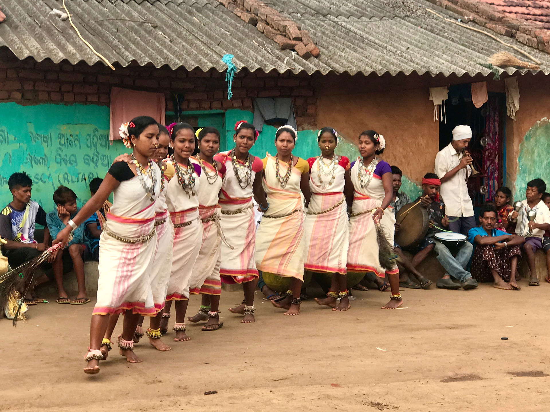 Village dancers