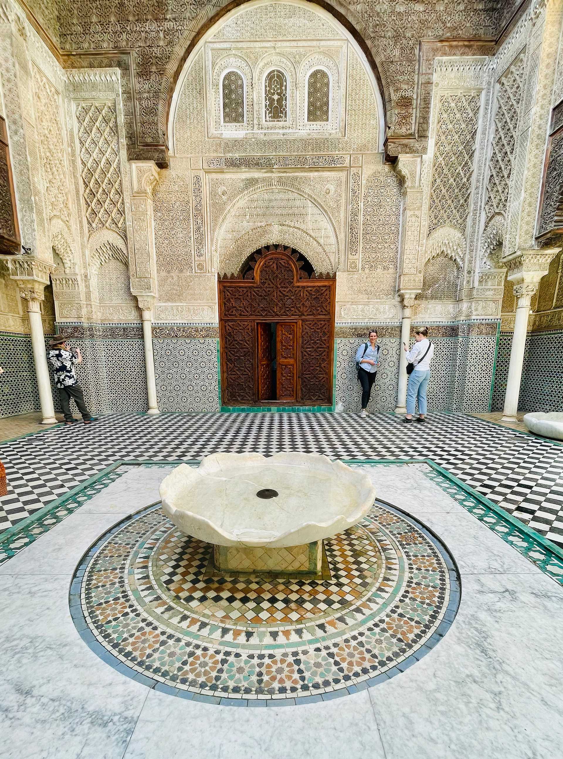 Fes medina, madrassa