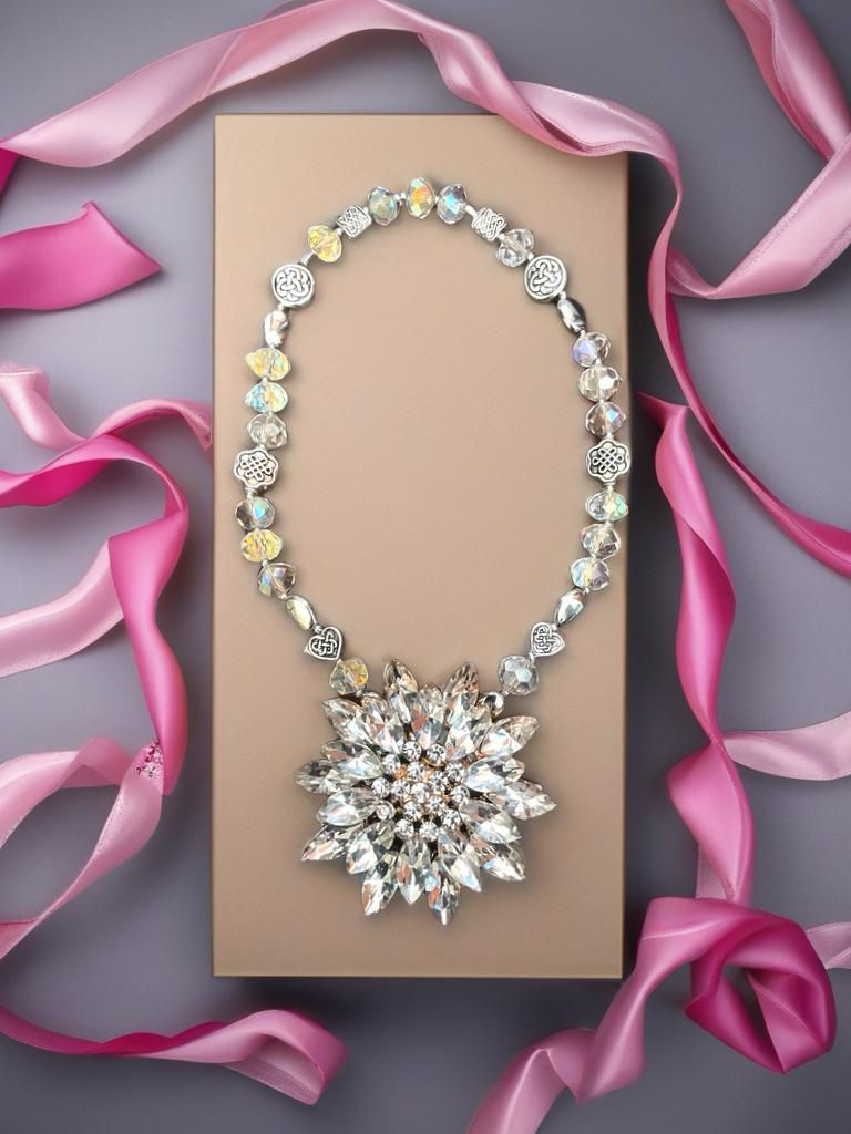 Миниатюра: Crystal Flower Amulet: Mystic Protection, Ambitious Goals