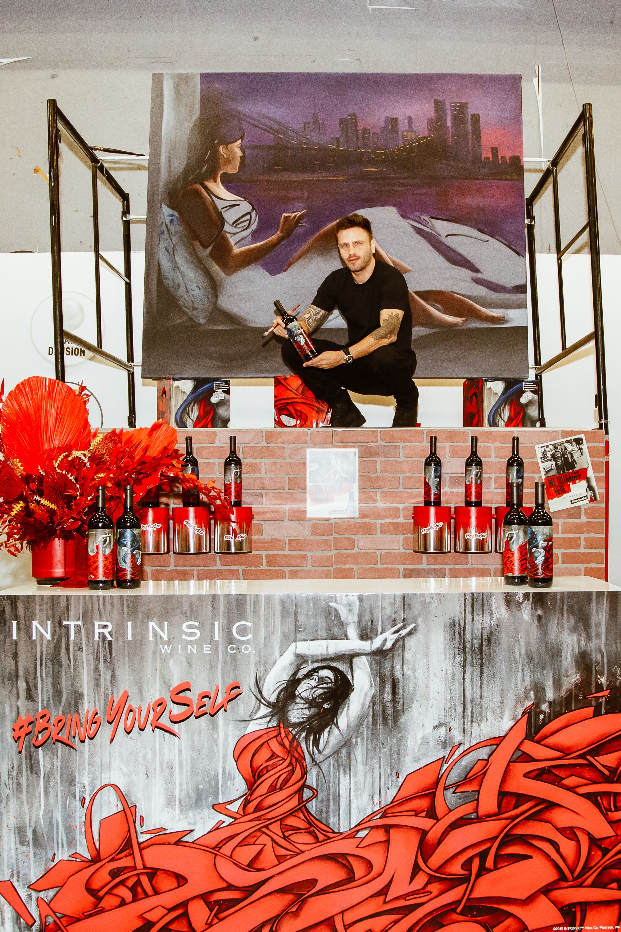 Intrinsic Wine Trade Show Booth
