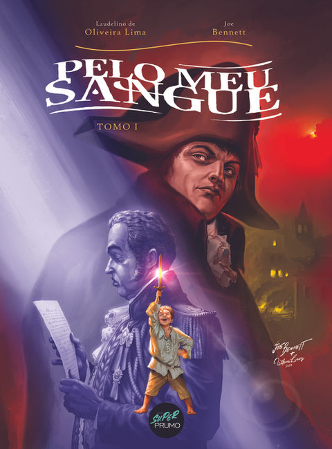 A Editora Super Prumo, casa dos heróis brasileiros Destro e Doutrinador, resolveu inovar e trazer um herói de carne e osso da história brasileira. 

Em homenagem ao Bicentenário da nossa Independência, vamos contar a história de Dom Pedro I, nosso primeiro imperador.


O quadrinho épico tem o roteiro de Laudelino Lima - autor do livro Submundo Hacker - e os desenhos de Joe Bennett, o premiado quadrinista brasileiro. 

Serão 5 volumes.

No primeiro volume da obra, temos a criação épica de Portugal, o terremoto em Lisboa, a Revolução Francesa e as guerras napoleônicas.

O Tomo 1 termina com o xadrez geopolítico travado entre Dom João VI e Napoleão.
 
Os quatro volumes seguintes serão anunciados em breve.