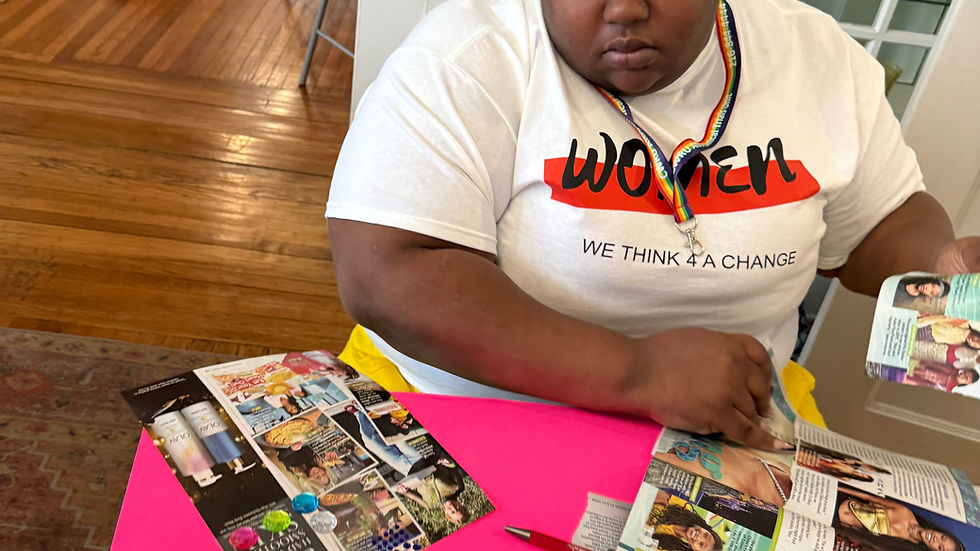 Working on Vision Boards
