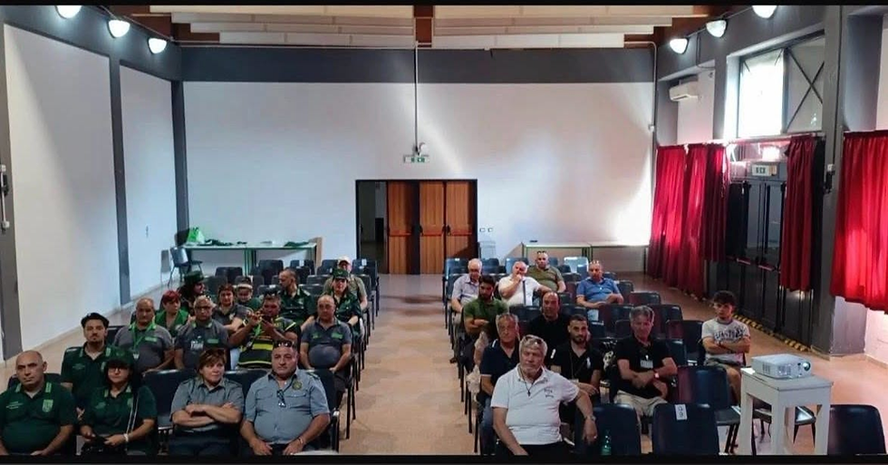 Conferenza stampa sulla scoperta discarica abusiva a Sarno