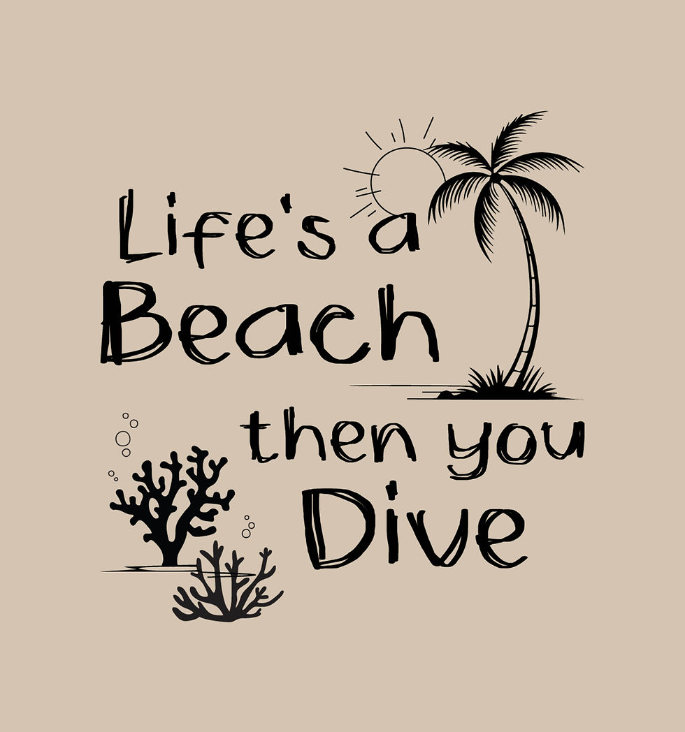 Thumbnail: Life's A Beach, Then You Dive