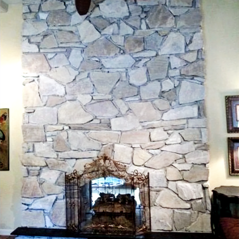 White washing brick