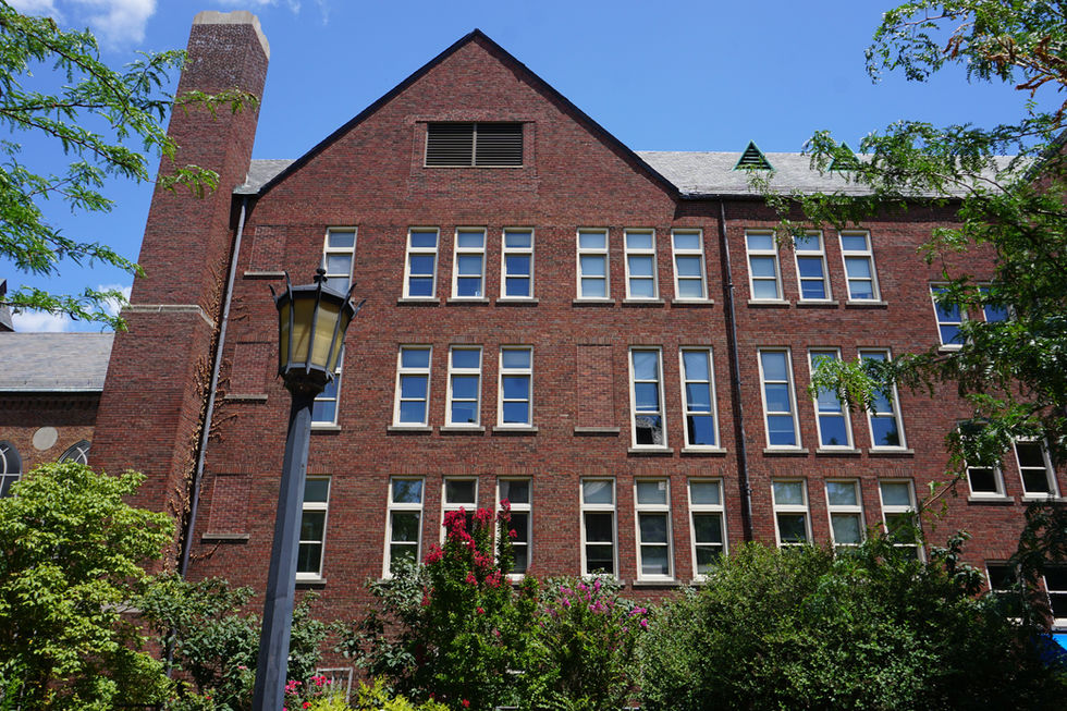 Brick stain 19 years after stained