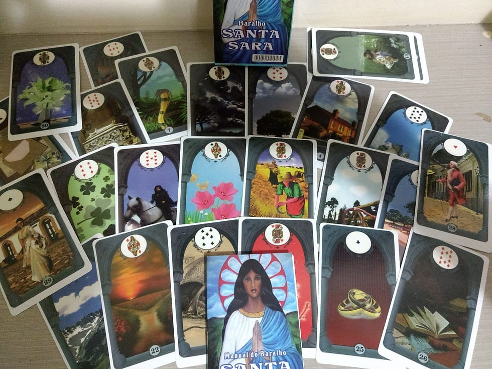 Miniatura: Baralho Santa Sara (Cigano)