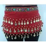 Lenço Cigana c/ Medalhas - Cores Variadas