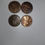 Miniatura: Moedas Antigas Pequenas (Cobre, Dourada, etc...)