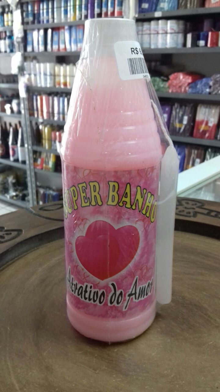 Miniatura: Super Banho - 500 ml (Rosa Vermelha, Exu Curador, etc...)