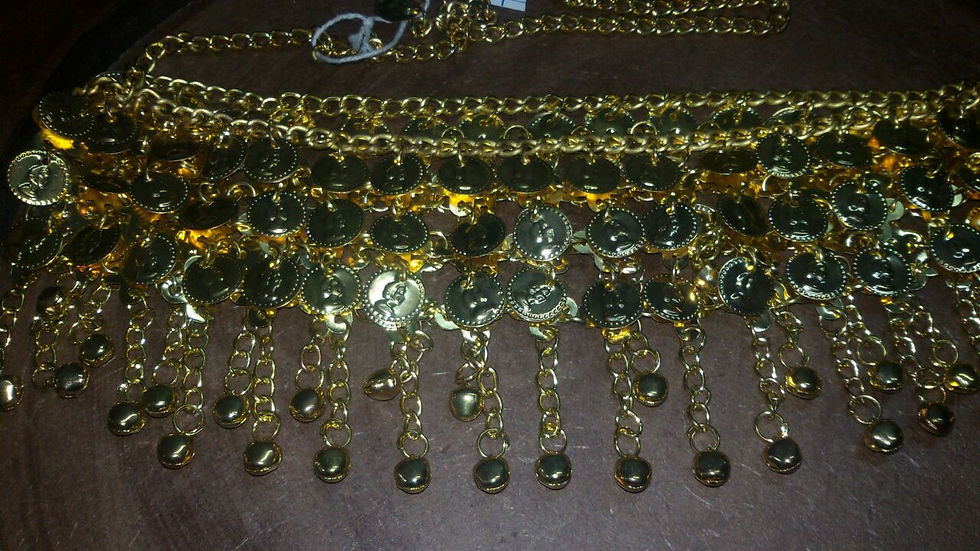 Miniatura: Cinto Cigano com Medalhas