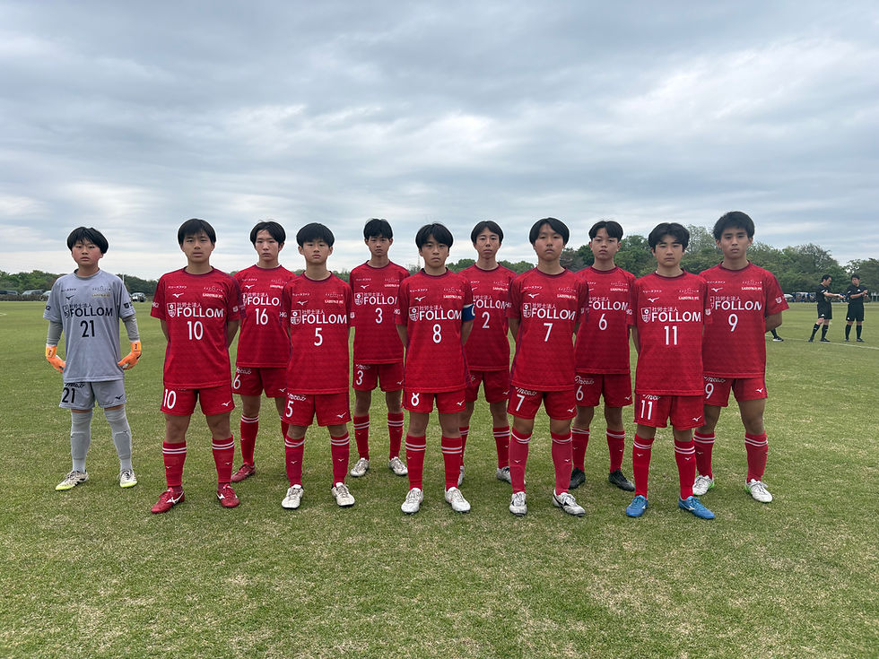 クラブユース3回戦vsプログレッソ佐野