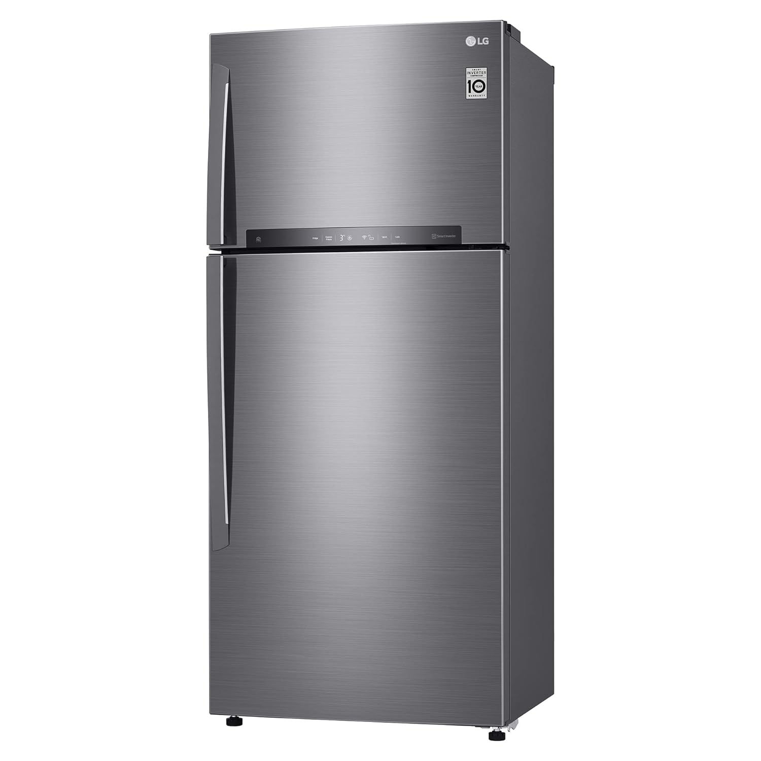 LG 506 L 1 Star Frost Free Inverter Wi-Fi Double Door Refrigerator (GN-H702HLHM