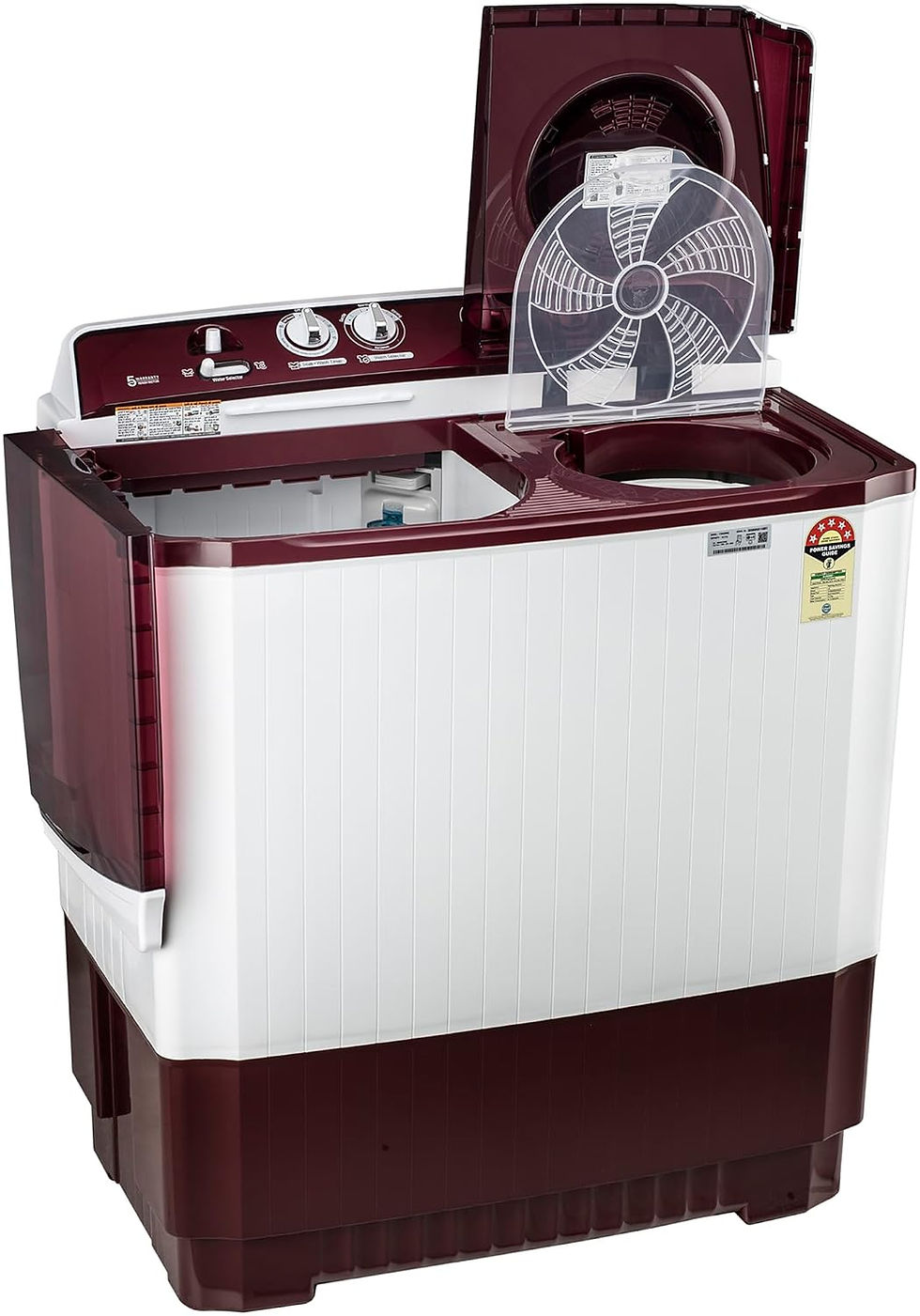 थंबनेल: LG Electronics 10.5 kg Semi Automatic  P105ASRAZ