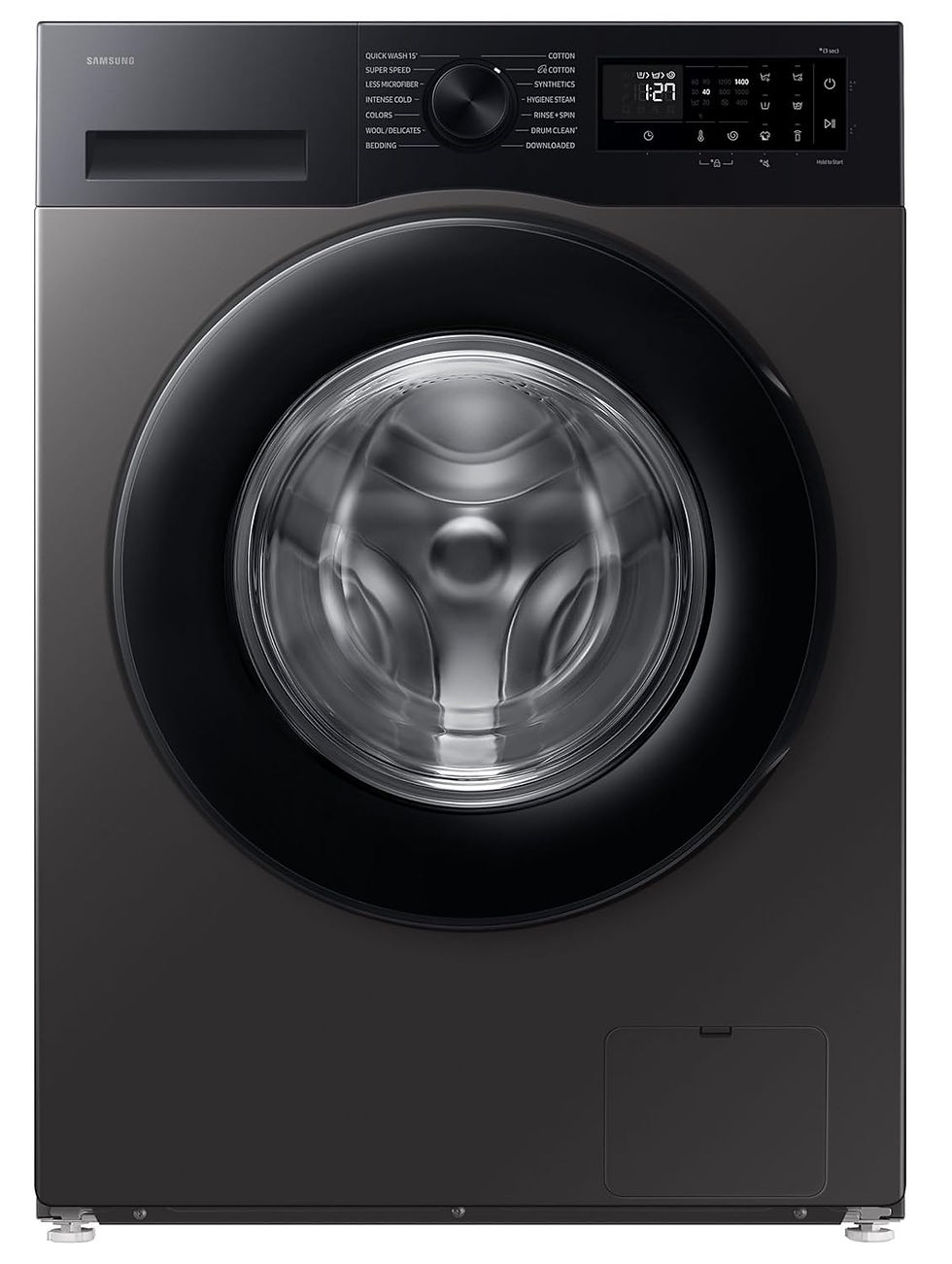 थंबनेल: SAMSUNG 12.0 kg Front Load Washing Machine with SmartThings AI, WW12DG5B24