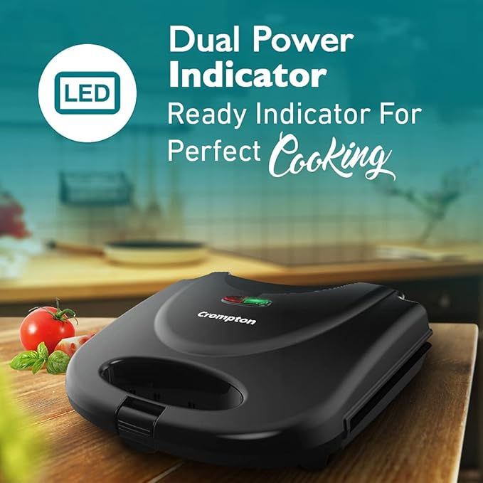 Thumbnail: Crompton Instaserve Grill 800 Watts Sandwichmaker