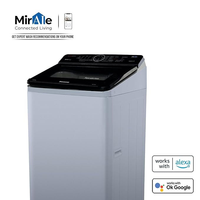 Thumbnail: PANASONIC 7 Kg Wifi Fully-Automatic Top Loading NA-F70V10LRB