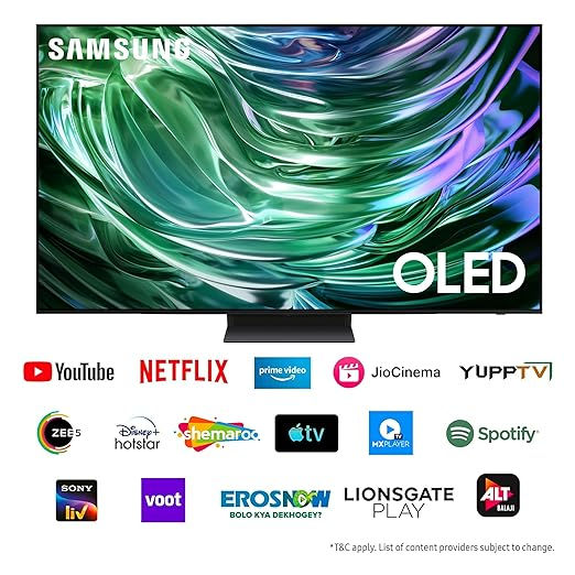 Thumbnail: Samsung 138 cm (55 inches) 4K Ultra HD Smart OLED TV QA55S90DAULXL