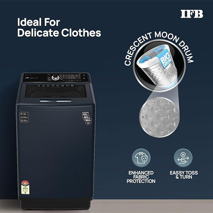 Thumbnail: IFB 10 Kg 5 Star TL S4RBS 10.0 Kg Fully Automatic Top Load Washing Machine