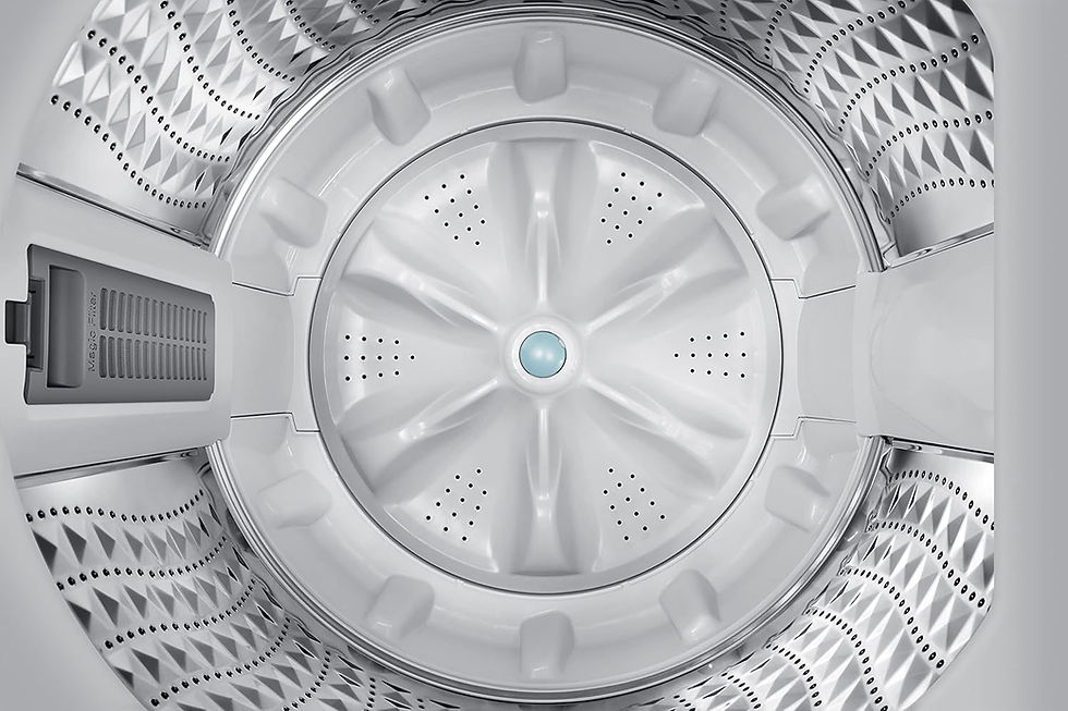 Thumbnail: SAMSUNG 9.0 kg Ecobubble Top Load Washing Machine with SuperSpeed™, WA90BG4545BY