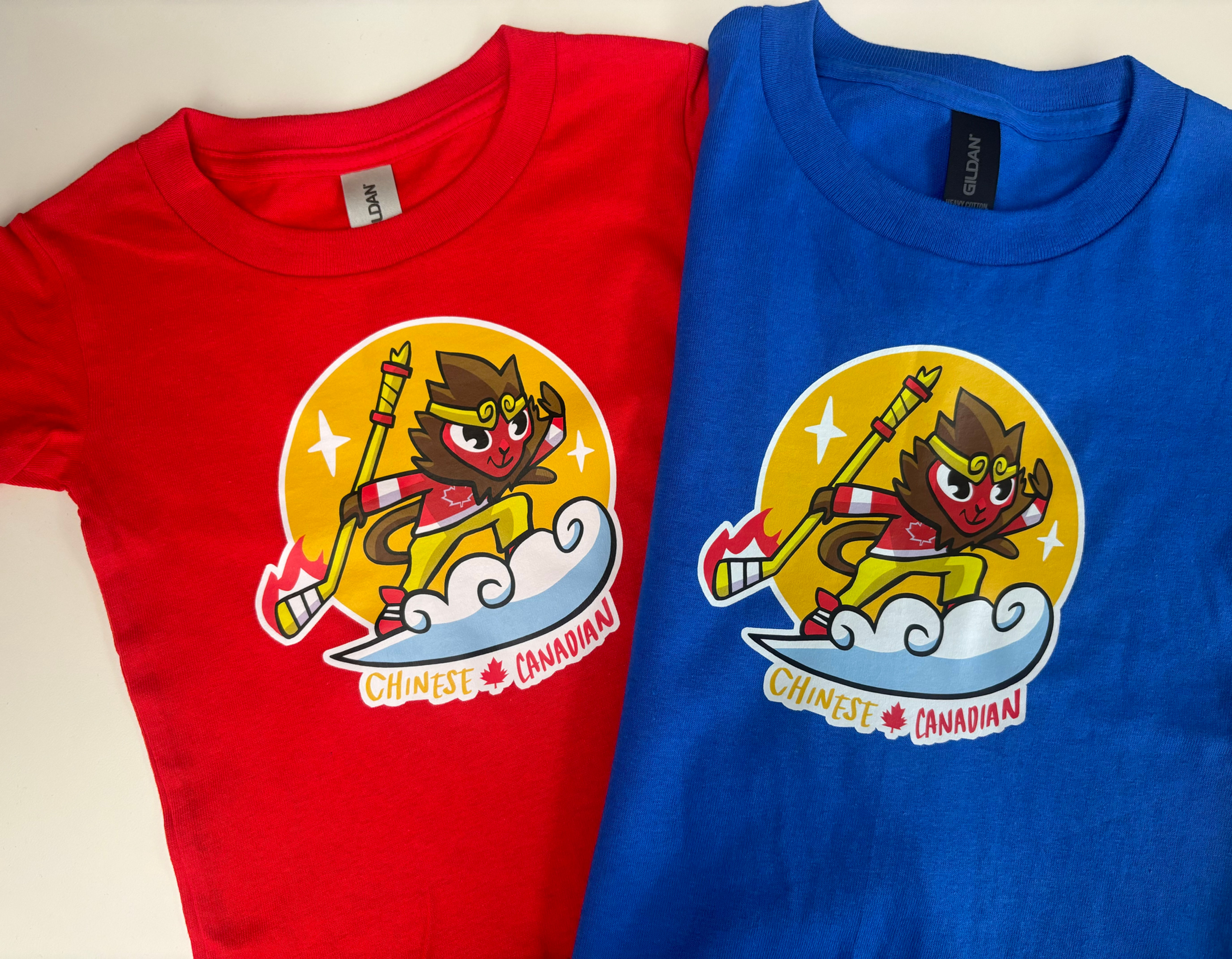 toddler & youth tees - monkey king of ice