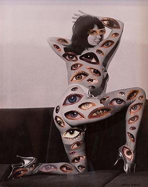 DH_MaS_01_Sarah Maple_The Most Heightened State of Being Female No 6_Collage on paper_32.5