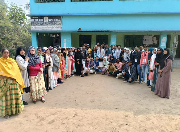 In front of our Institute