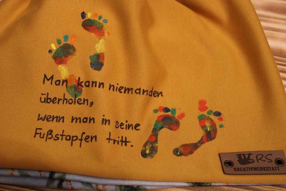 Miniaturbild: Wendebeanie mit 2 Motive