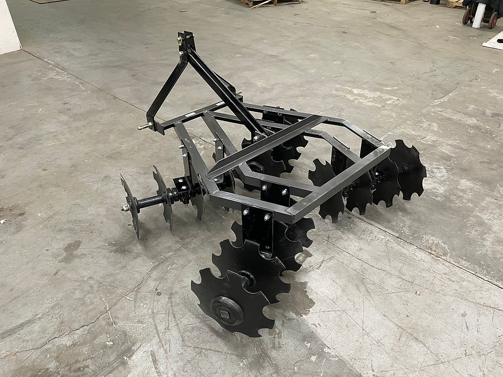 Thumbnail: IronCraft Co. 7100 Series Disc Harrow  (3-Point)