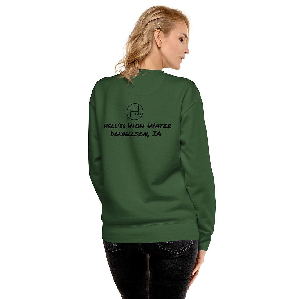 Thumbnail: Unisex Premium Sweatshirt-Dear Santa