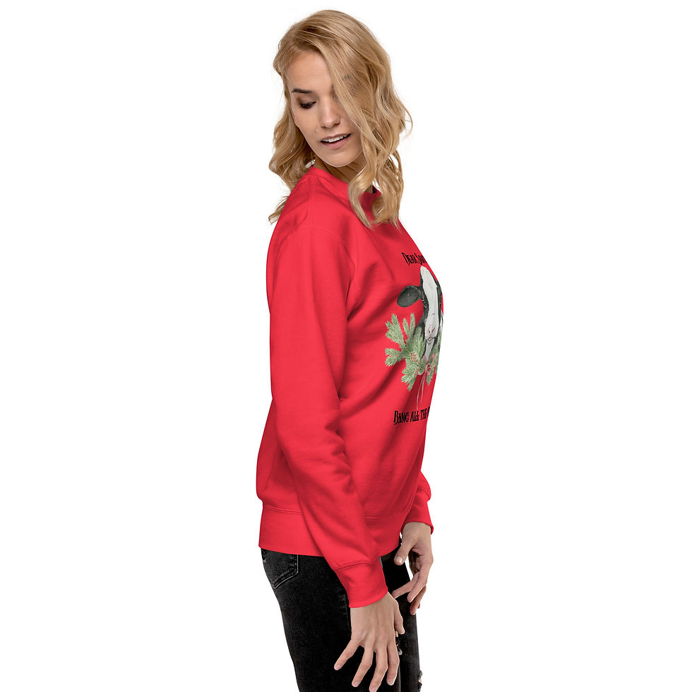 Thumbnail: Unisex Premium Sweatshirt-Dear Santa