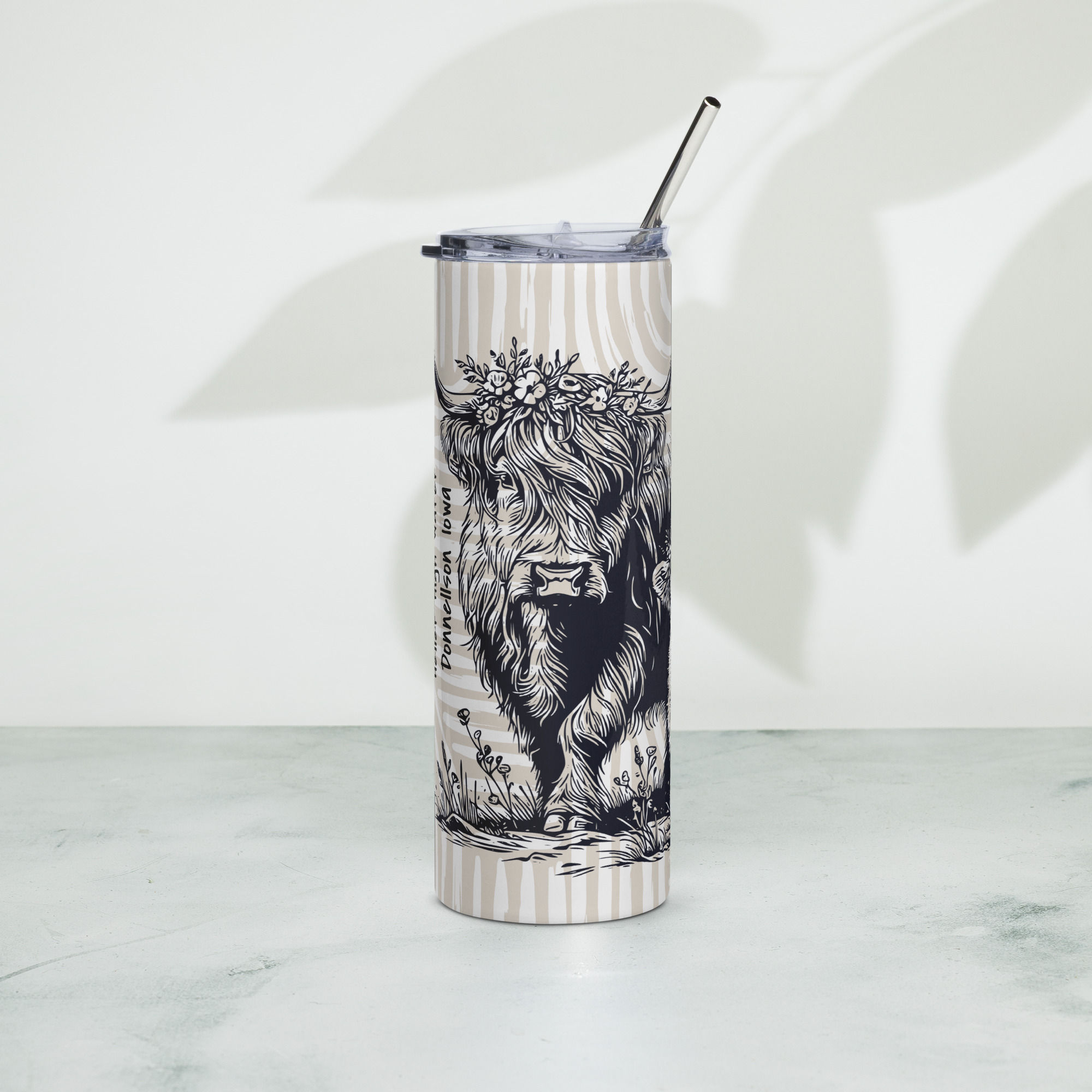 Stainless steel tumbler-MAMA
