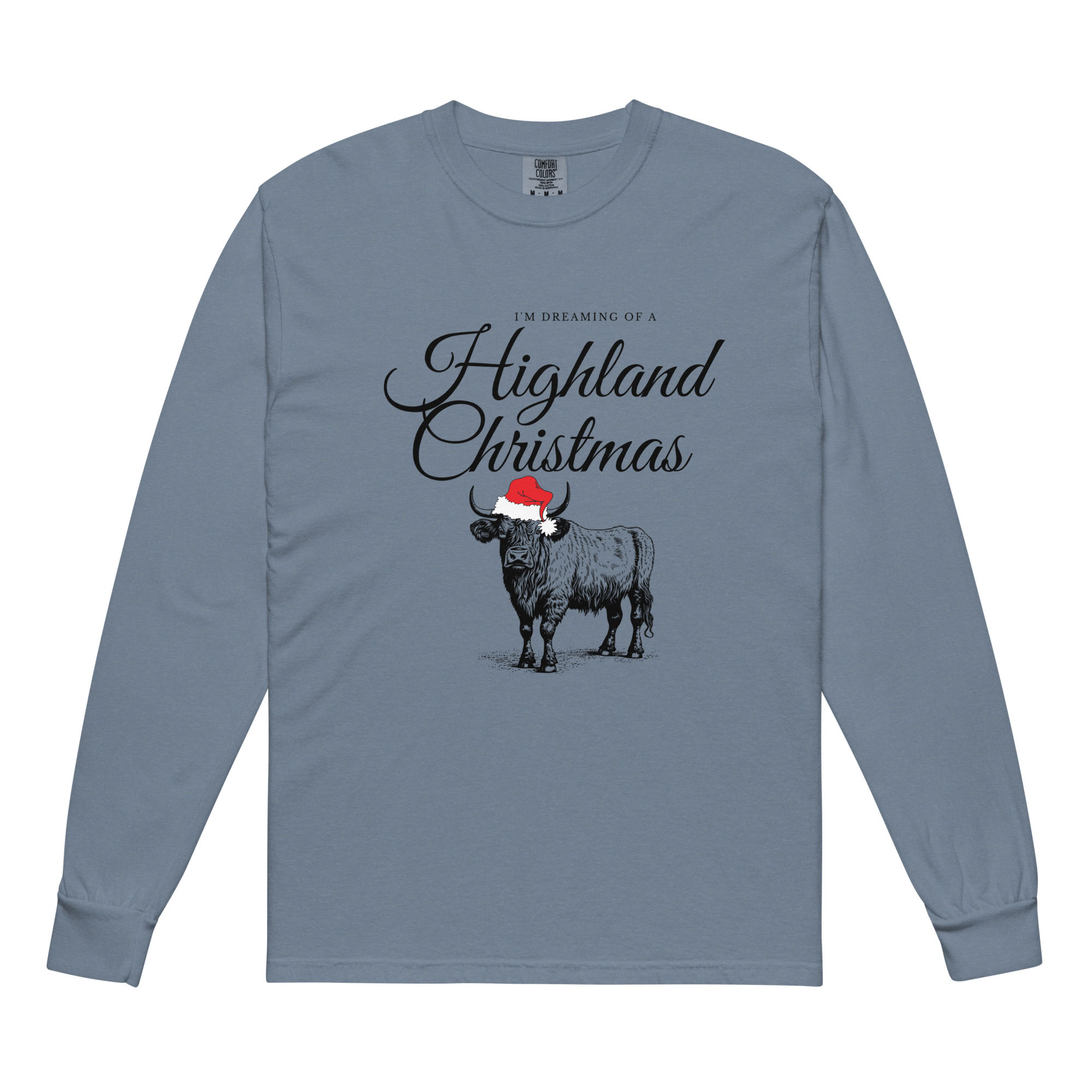 Comfort Colors long-sleeve shirt-Dream Highlands
