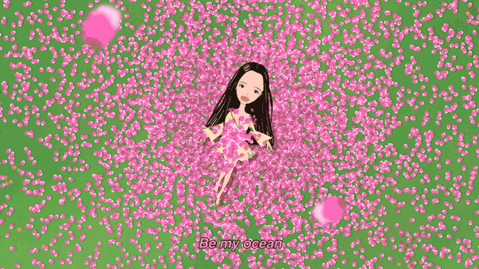 Gentle Bones 'Be My Ocean' music video animation