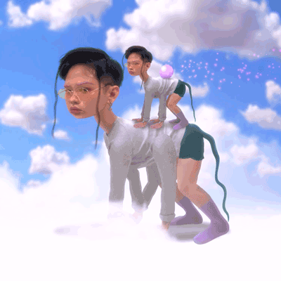 Doggy in the clouds
