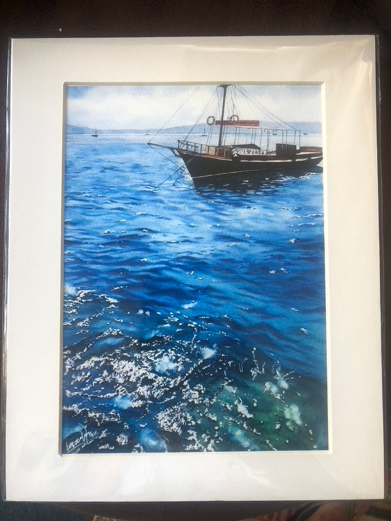 Crimson Voyager PRINT 8x10"